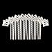 Faux Pearl Rhinestones Bridal Hair Comb Slide Clip Hair Accessories