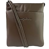 HOCHWERTIGES MATERIAL: Aus weichem, geschmeidigem Leder gefertigt, sieht die Damen-Umhängetasche nicht nur gut aus, sondern fühlt sich zudem besonders angenehm an. Innen ist sie mit Stoff ausgepolstert.