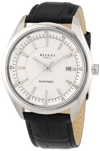 Regent Herren-Armbanduhr XL Analog Automatik Leder 11050071 Regent Herren-Armbanduhr XL Analog Automatik Leder 11050071