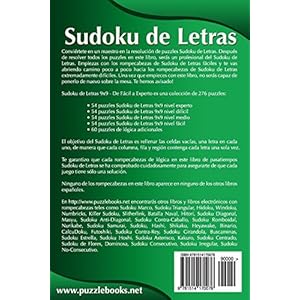Sudoku de Letras 9x9 - De Fácil a Experto - Volumen 1 - 276 Puzzles: Volume 1