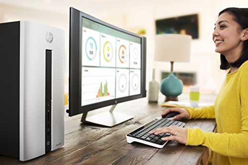 HP Pavilion 550-230ng Desktop-PC (AMD A10-8750 APU, 8GB RAM, 1TB HDD, AMD Radeon (TM) R9 370, DVD, Windows 10) silber - 15