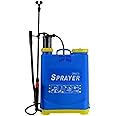 AQSON Backpack 16L High capacity manual pressure sprayer | Suitable for agricultural and horticultural purposes (16l)