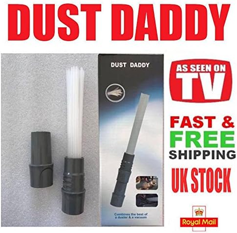 Scenic Dust Daddy Brush Cleaner Dirt Remover Universal Vacuum Attachment with Box Combines Sweeper Duster and Vacuum