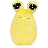 Pel&uuml;ş Oyuncak Ayıcık Poe,Pou,Kahverengi Ayı,Peluş doldurulabilir oyuncak,Uzaylı Pel&uuml;ş oyuncak,Evcil Hayvanım Pou (Sarı)