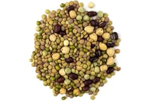SkySprouts Organic Mixed Sprouting Bean Seeds, 2kg 2kg - NON-GMO |High Germination