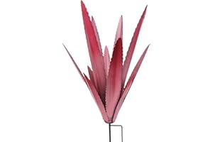 Dirfuny Tequila Sculpture Rustique, d'agave en métal à Faire soi-même, décoration de Jardin, Cour, Statue de Maison, Ornements, Figurines de Jardin, d'agave en métal pour extérieur,