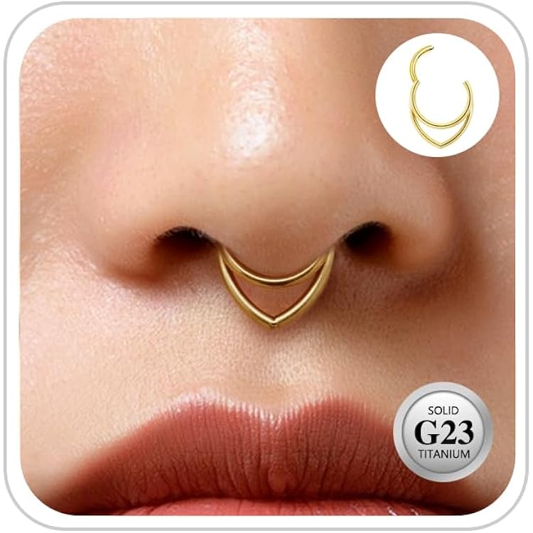 Piercing Clicker Acero Quirúrgico Septum Daith Lóbulo 16g | Cuotas sin interés