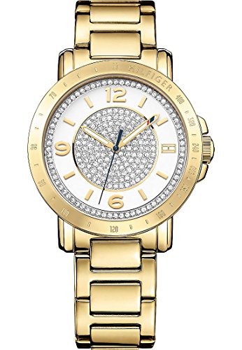 Tommy Hilfiger Damen-Armbanduhr Analog Quarz Edelstahl beschichtet 1781623 Tommy Hilfiger Damen-Armbanduhr Analog Quarz Edelstahl beschichtet 1781623