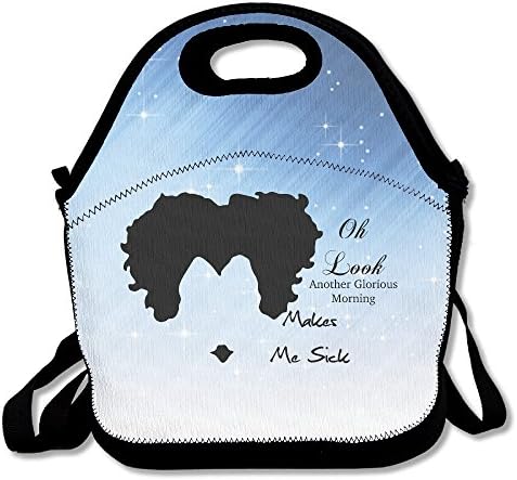 Oh Look Another Glorious Morning Makes Me Sick Lunch Bag Adjustable Strap