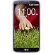 Produktbild PhoneNatic Case für LG G2 Hülle Silikon lila X-Style + 2 Schutzfolien