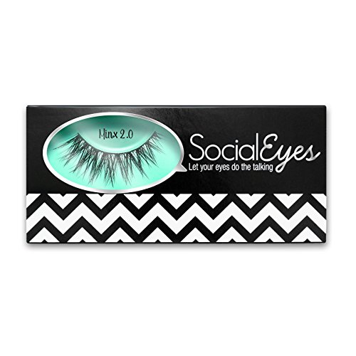 SocialEyes Minx 2.0 Lashes Handmade Fake False Eyelashes Eye Lashes
