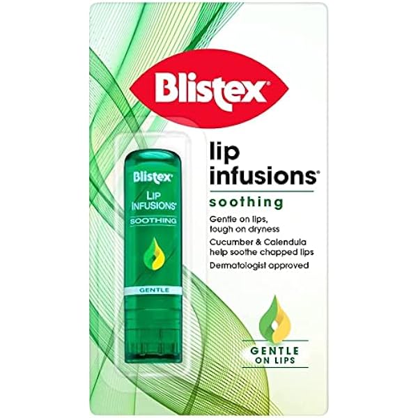 Blistex Lip Infusions Restore Lippenbalsam 2er-Pack – Mit Kokosöl & Bienenwachs Für Trockene, Rissige Lippen