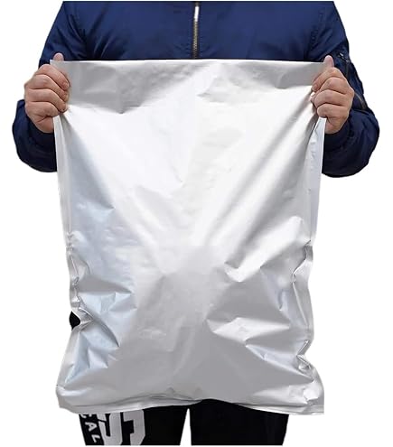 Fresherpack 20 Sacchetti In Lamina Di Mylar, Grandi 35 Cm X 50 Cm Spessore 5 1 Mil A Prova Di Luce A Prova Di Umidit