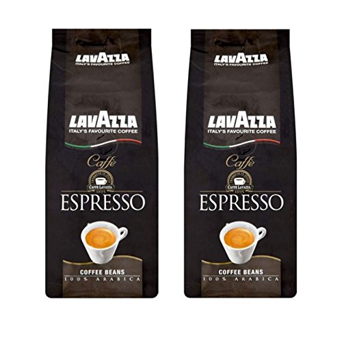 Preisvergleich Produktbild Lavazza Caffe Espresso Ganze Kaffeebohnen 2x 250g Packung