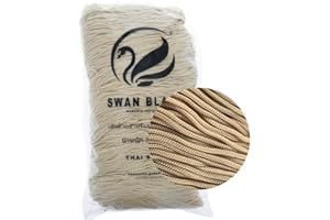 FILATI ITALIANI cordini swan black, 500g e assortimento accessori per borse (crema)