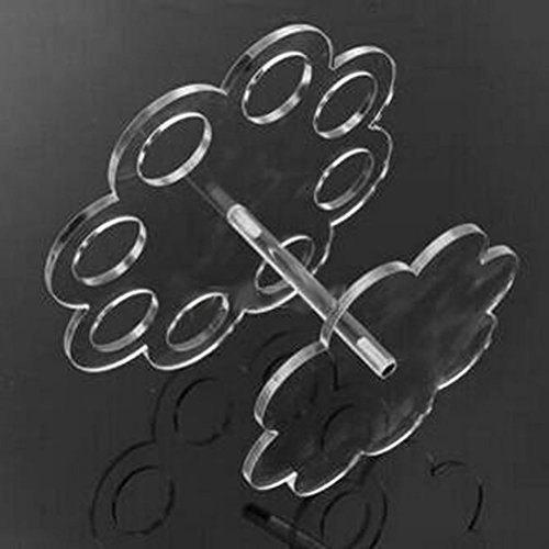 LUOEM 8 Löcher Acryl Ice Cream Cone Ablageständer - 4