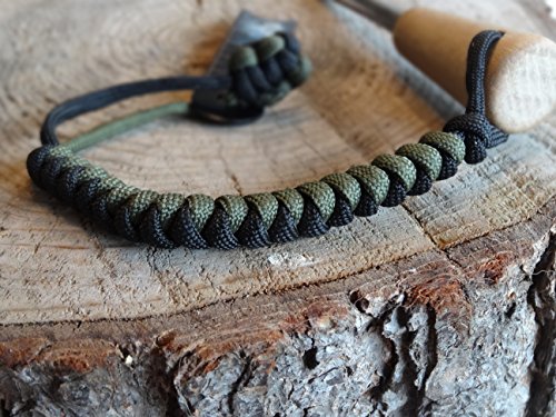 Nordlandt Feuerstahl – Profi Outdoor Anzünder aus Auermetall – Feuer starter – Outdoor Feuerzeug mit Survivalband und Flaschenöffner – Multitool – Gratis Schutztasche - 3