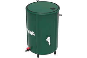 Depósito Flexible Meliflor. Contenedor Resistencia, para Almacenamiento o Recogida de Agua. (250L)