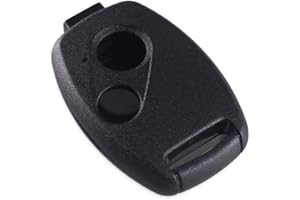 Kelay 2 Buttons Key Fob Case Remote Control Key Replacement Compatible for Honda Accord Crosstour Civic CR-V CR-Z Pilot Fit Odyssey (without Key Blade)