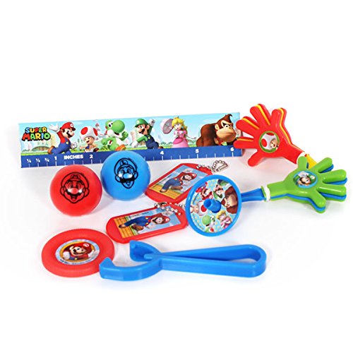 Amscan 396607 Super Mario Mega Mix Value Pack - 3