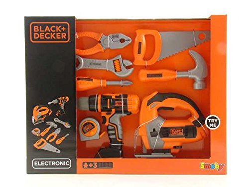 Preisvergleich Produktbild Ingeniere Black + Decker Mega Werkzeug Spiel Idee Geschenk # AG17