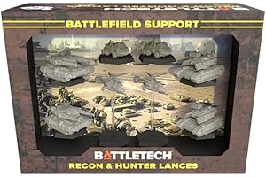 Catalyst Game Labs BattleTech | Mercenaries Forcepack | Battlefield Support Recon & Hunter Lances | Expansion | Miniature Game Ages 14+ | Spiel auf Englisch