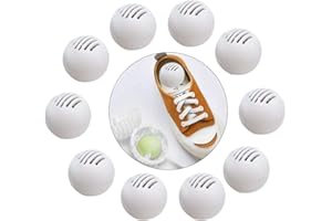 Peedeu Shoe Deodorizer Balls (Contains 10 Balls), Shoe Deodorant for Sneakers, Lockers, Gym Bags, Homes, Offices and Cars, Fresh Air, Natural Fruity Aroma