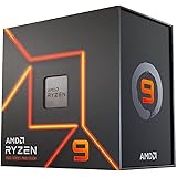 Amd Ryzen 9 7900X - Processore, 12 Core/24 Thread Sfrenati, Architettura Zen 4, 76 Mb L3 Cache, 170 W Tdp, Nero