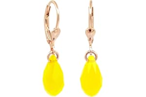 Ohrringe Ohrhänger Silber Rosegold mit Swarovski Kristalle Rotgold NOBEL SCHMUCK