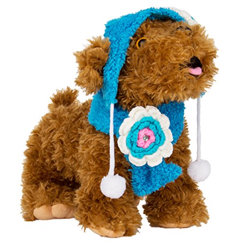 CueCue-Pet-Dog-Cat-Warm-Winter-Scarf-Knitted-Hat-Cap-Clothing