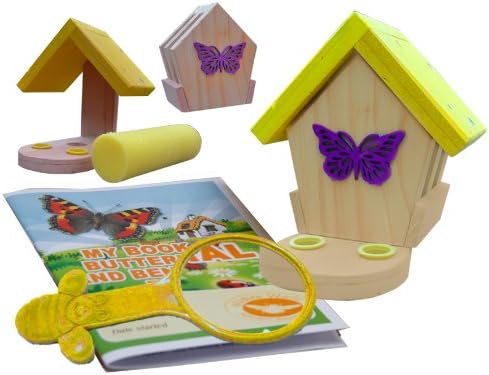 Wildlife World Mini Bugs Butterfly/ Moth Feeder and Habitat