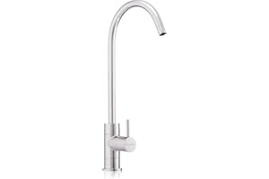 Doulton Pillar Kitchen Tap | Chromed Stainless Steel | Compatible with UnderCounter Water Filter System | Leak Proof Design | Great Tasting Water