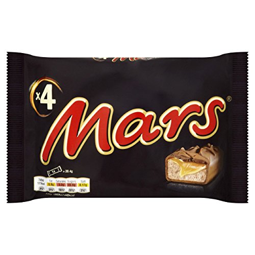Mars Chocolate Bar Multipack, 4 x 39.4 g