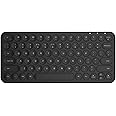 SEEKEN Mini Portable Bluetooth Keyboard - Black | Multi-Device Pairing | Premium Design | .