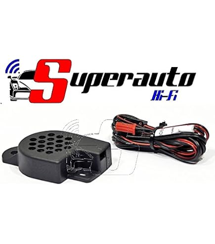 Cicalino di Backup, Universale 12V 105db Allarme Retromarcia per Auto Avvisatore Acustico Retromarcia Clacson Cicalino di Backup, Universale 12V 105db Allarme Retromarcia per Auto Avvisatore Acustico Retromarcia Clacson
