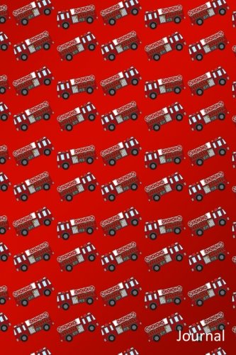Preisvergleich Produktbild Journal: Red firetrucks notebook