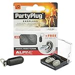 Alpine PartyPlug - Gehörschutz für Musik, Konzerte & Festival, Gratis Miniboxx, transparent
