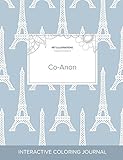 Image de Adult Coloring Journal: Co-Anon (Pet Illustrations, Eiffel Tower)