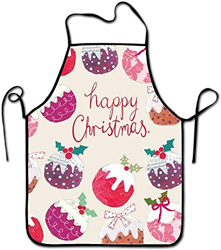 shyly Christmas Apron for Women, Perfect for Kitchen Cooking, Baking and Gardening - Christmas Design