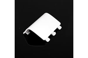 PERFECT PART Funda para tapa de puerta trasera de batería para mando inalámbrico Xbox One, color blanco