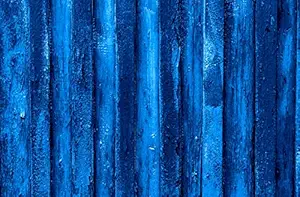 Canvas Art Flatlay Tabletop Printed Wooden Texture Coloured Backdrop for Flat Lay, Food, Small Product, Cosmetics, Jewellery Photography(3x2 ft)(Classic Blue Peeled Wooden Design)