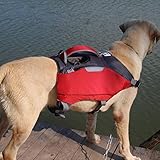 【Materiales de alta calidad Vest Chaleco flotante para mascotas Hecho de tejido Nylon / algodón perlado para un mejor confort para la piel y el cabello de su perro. Los materiales duraderos durarán para siempre, nunca se desvanecerán ni perderán una alta visibilidad reflectiva.