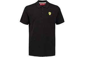 Ferrari Polo Classic pour Homme Noir Taille