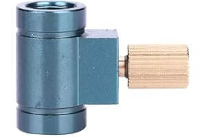 Dioche Adaptateur de recharge de gaz, camping en plein air, randonnée, tête du four réservoir à gaz gonflable, accessoires valve