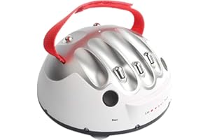 HUSHUI Detector de mentiras de Descarga eléctrica, Mini detector de mentiras polígrafo Ajustable, Juguete de Descarga eléctrica, Juego de Mesa Divertido