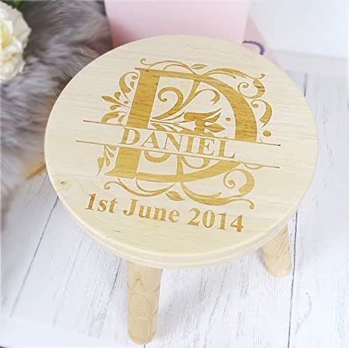 personalised baby stool