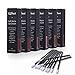 DE'LANCI Matte Velvet Liquid Lipstick Long Lasting Makeup Lip Gloss 6Pcs Set With Lip Wands