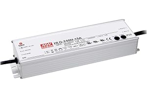 LED-strömförsörjning 240 W 48 V 5A; MeanWell HLG-240H-48A