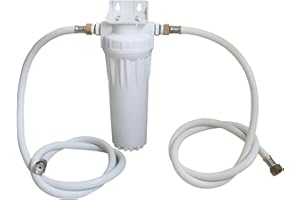 ELETECH Filtro per macchina ghiaccio professionale per distributore acqua filtro anticalcare per depuratore refrigerata per bar caffè ristorante distributori acqua filtrata (Tubo dell'acqua monostadio)