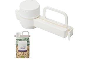 APOMOONS Verschlussclips mit Ausschütter, Verschlussclips für Beutel, Verschlussclips mit Deckel Kaffee, Tütenclips Tütenverschluss für Lebensmittelkonservierung und Feuchtigkeitsbeständigkeit